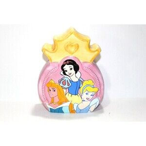 Disney Original Princess Ceramic Coin Bank Shape Snow White Aurora Cinderella